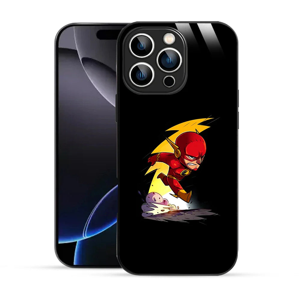 Bornstud The Flash Chibi Style Printed Case for iPhone 16 Pro Max
