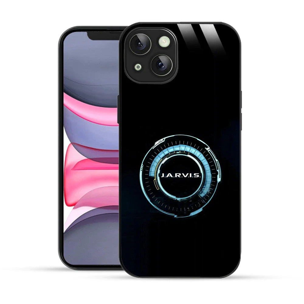 Bornstud J.A.R.V.I.S. HUD Style Printed Case for iPhone 14 Plus