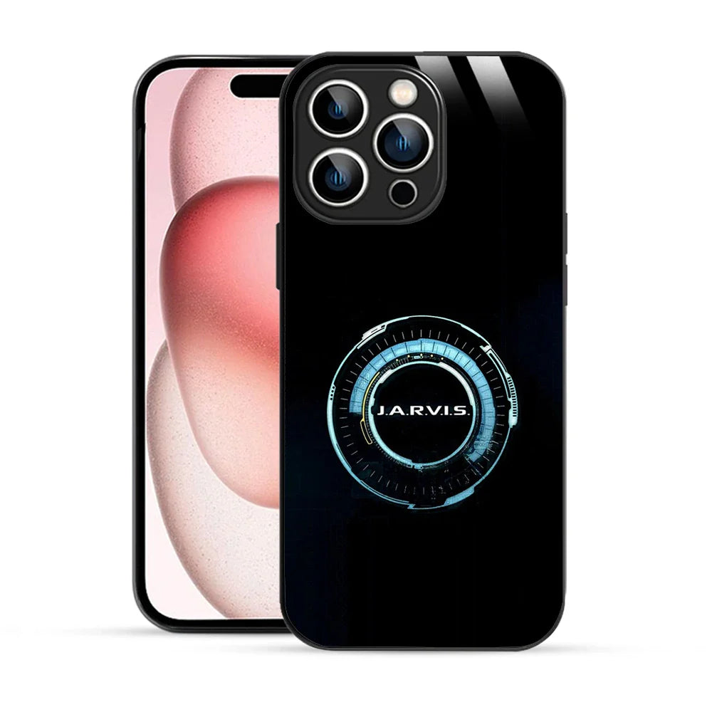 Bornstud J.A.R.V.I.S. HUD Style Printed Case for iPhone 15 Pro