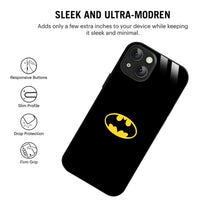 Bornstud Batman Minimalist Printed Case for iPhone 14 Plus