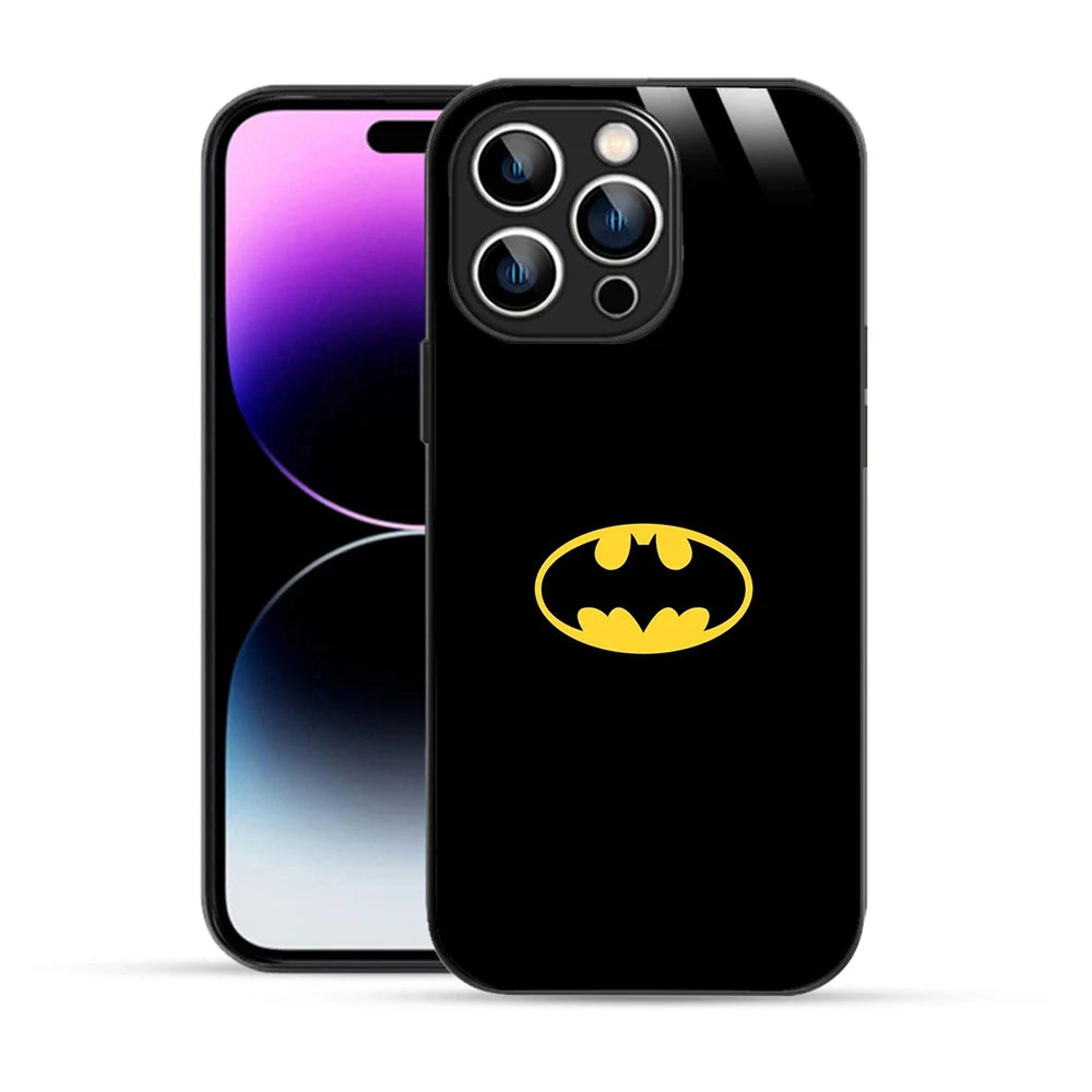 Bornstud Batman Minimalist Printed Case for iPhone 14 Pro Max