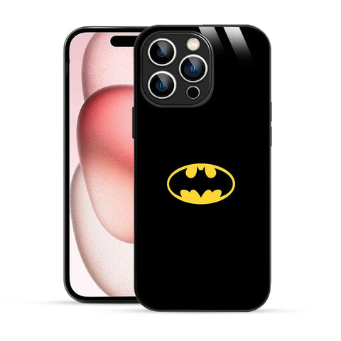 Bornstud Batman Minimalist Printed Case for iPhone 15 Pro Max