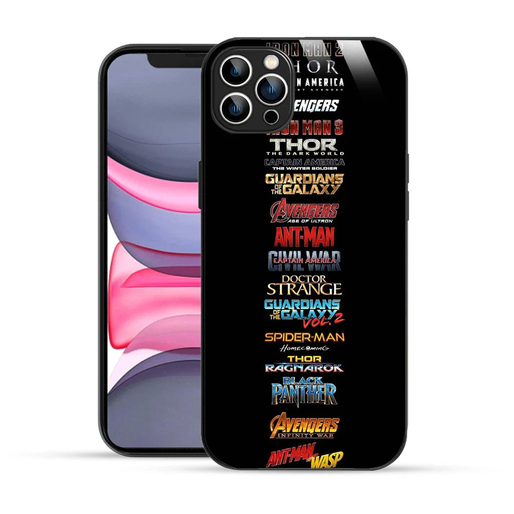 Bornstud Marvel Timeline Printed Case for iPhone 12 Pro