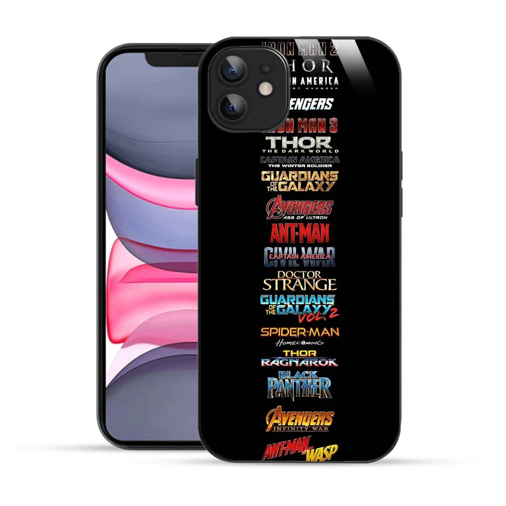 Bornstud Marvel Timeline Printed Case for iPhone 11