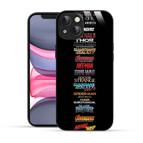 Bornstud Marvel Timeline Printed Case for iPhone 14 Plus