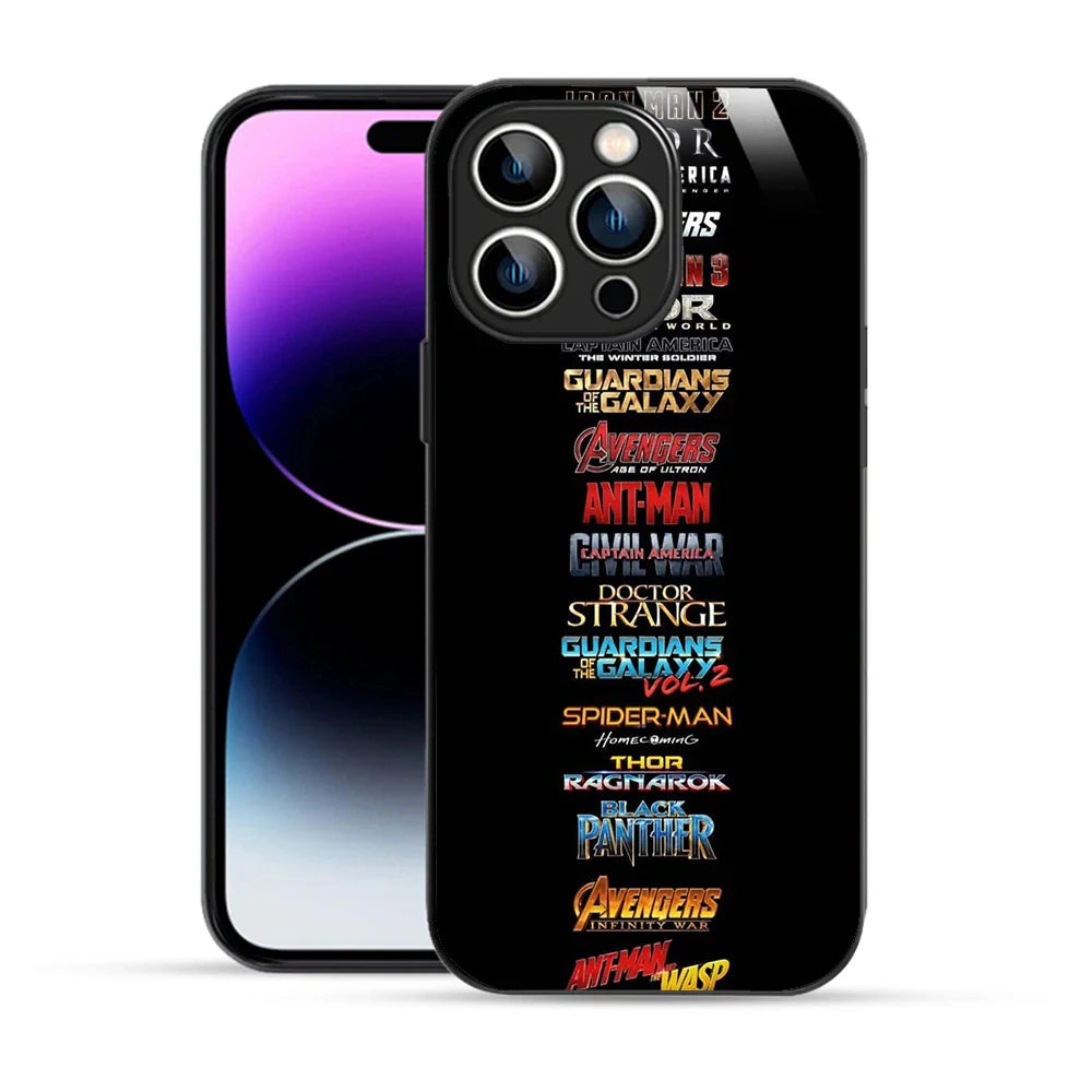Bornstud Marvel Timeline Printed Case for iPhone 14 Pro Max
