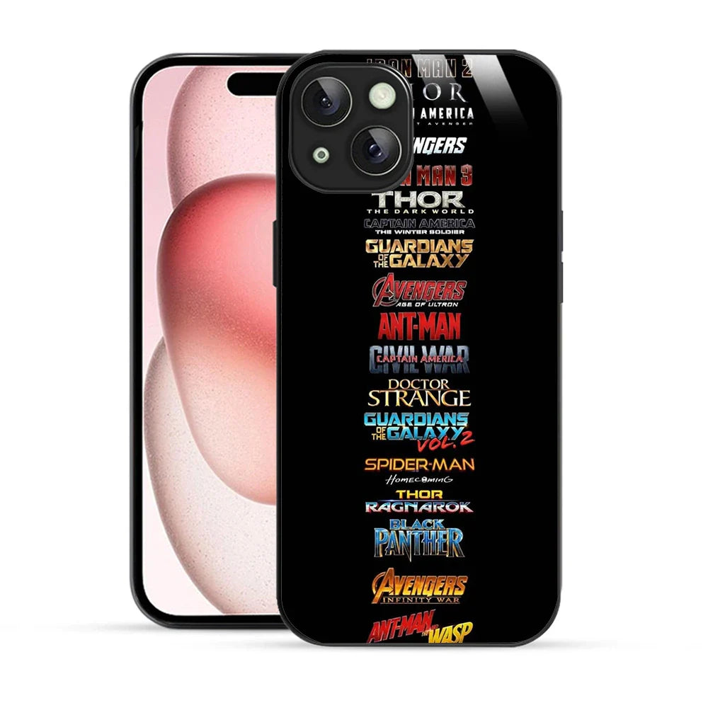 Bornstud Marvel Timeline Printed Case for iPhone 15