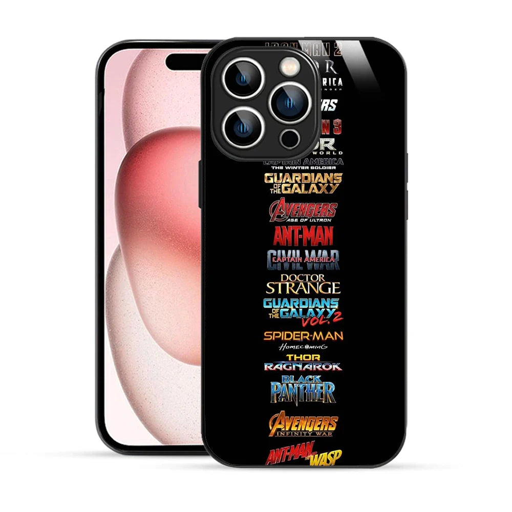 Bornstud Marvel Timeline Printed Case for iPhone 15 Pro Max