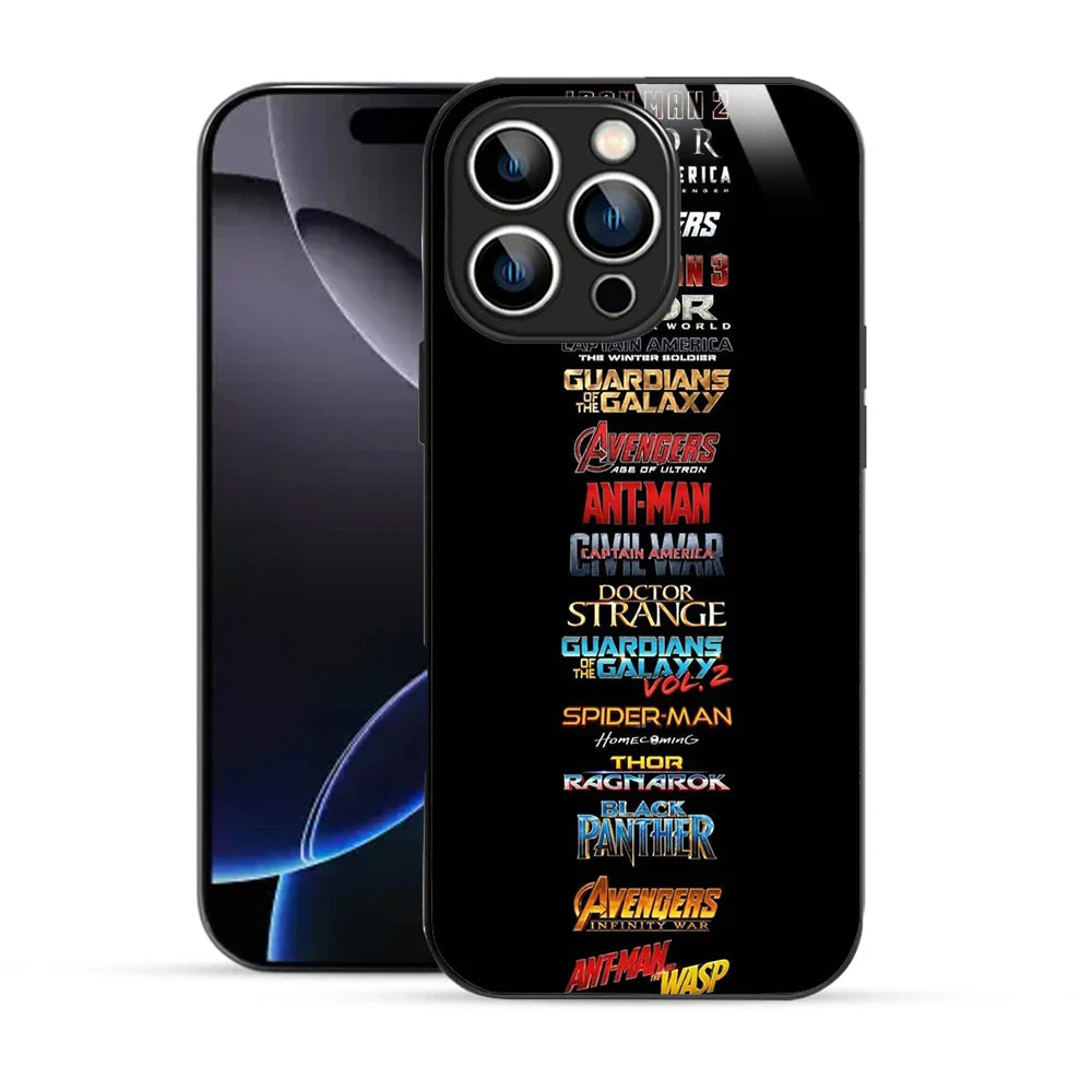 Bornstud Marvel Timeline Printed Case for iPhone 16 Pro Max