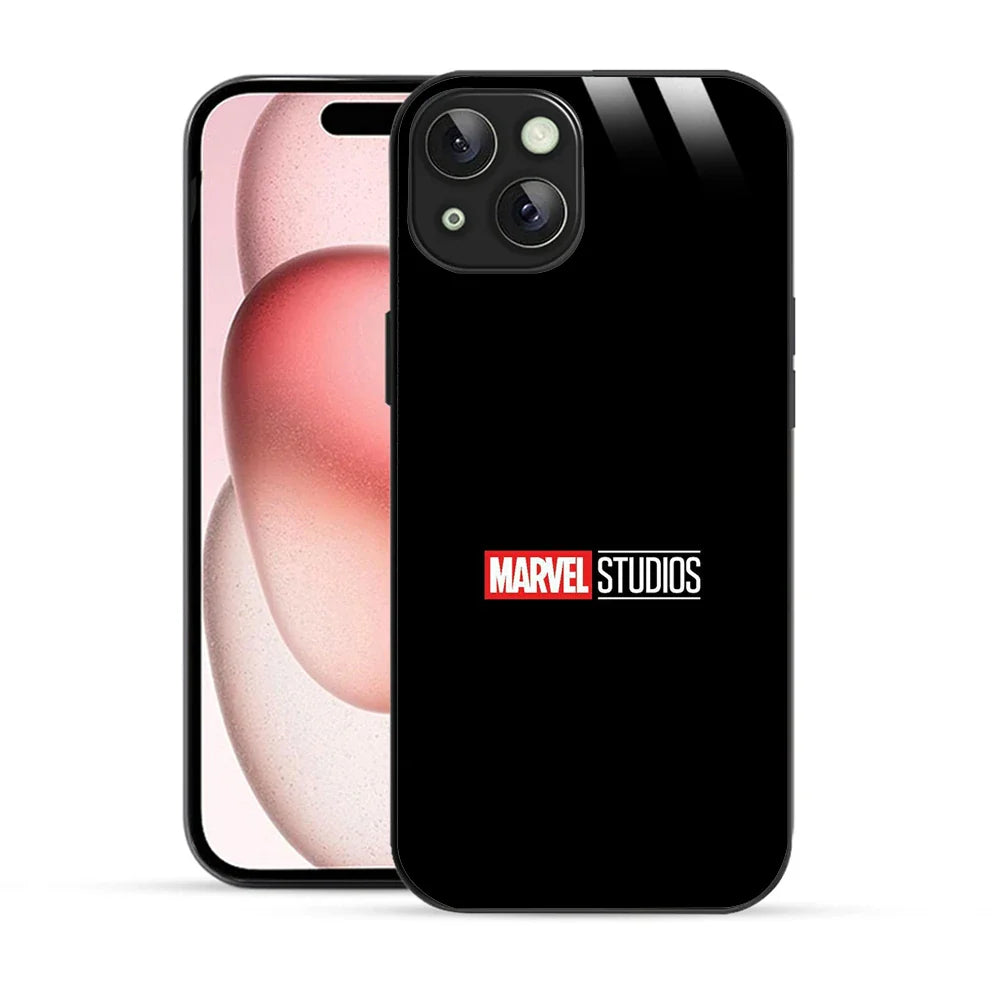Bornstud Marvel Studios Logo Printed Case for iPhone 15 Plus