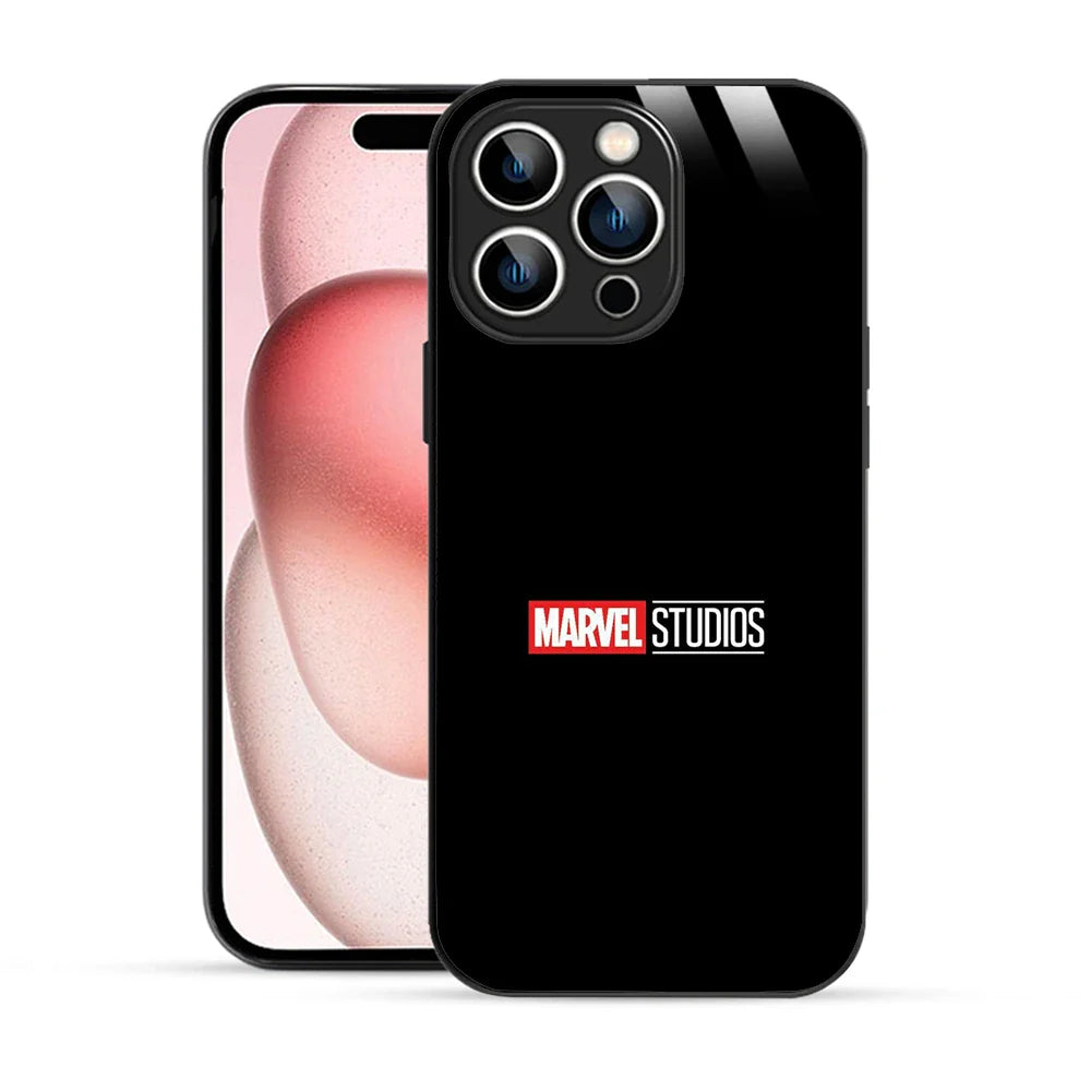 Bornstud Marvel Studios Logo Printed Case for iPhone 15 Pro