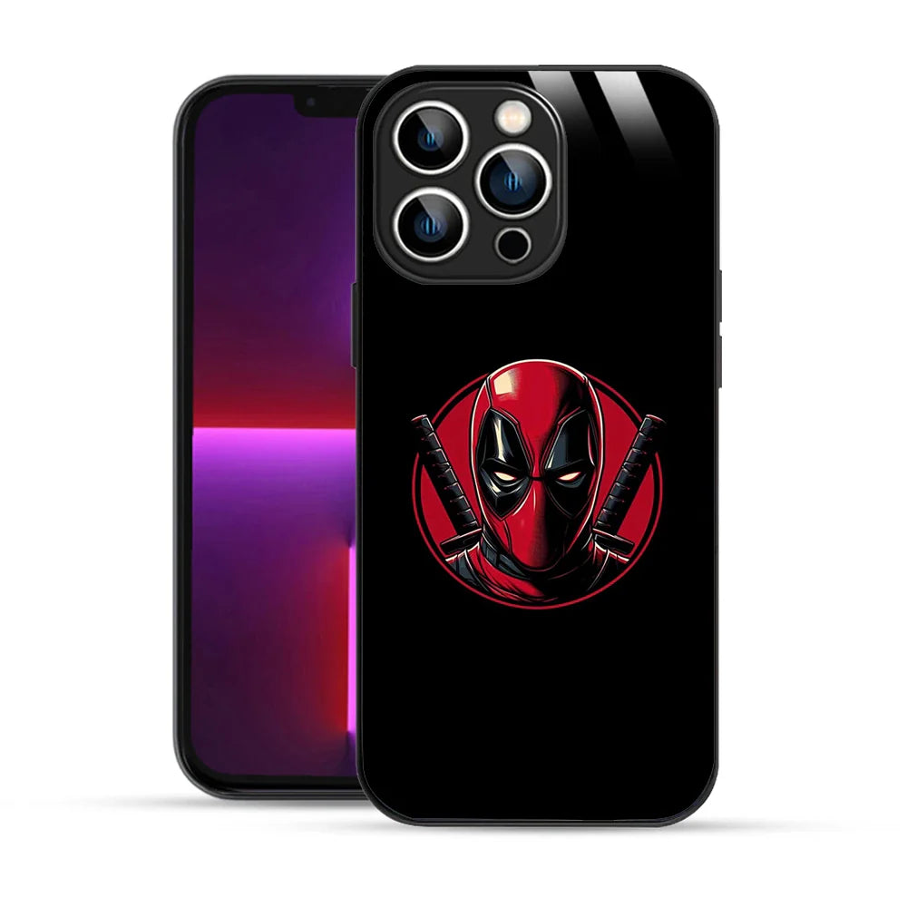 Bornstud Deadpool Warrior Printed Case for iPhone 13 Pro Max