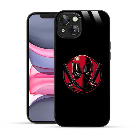 Bornstud Deadpool Warrior Printed Case for iPhone 14 Plus