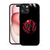 Bornstud Deadpool Warrior Printed Case for iPhone 15 Plus