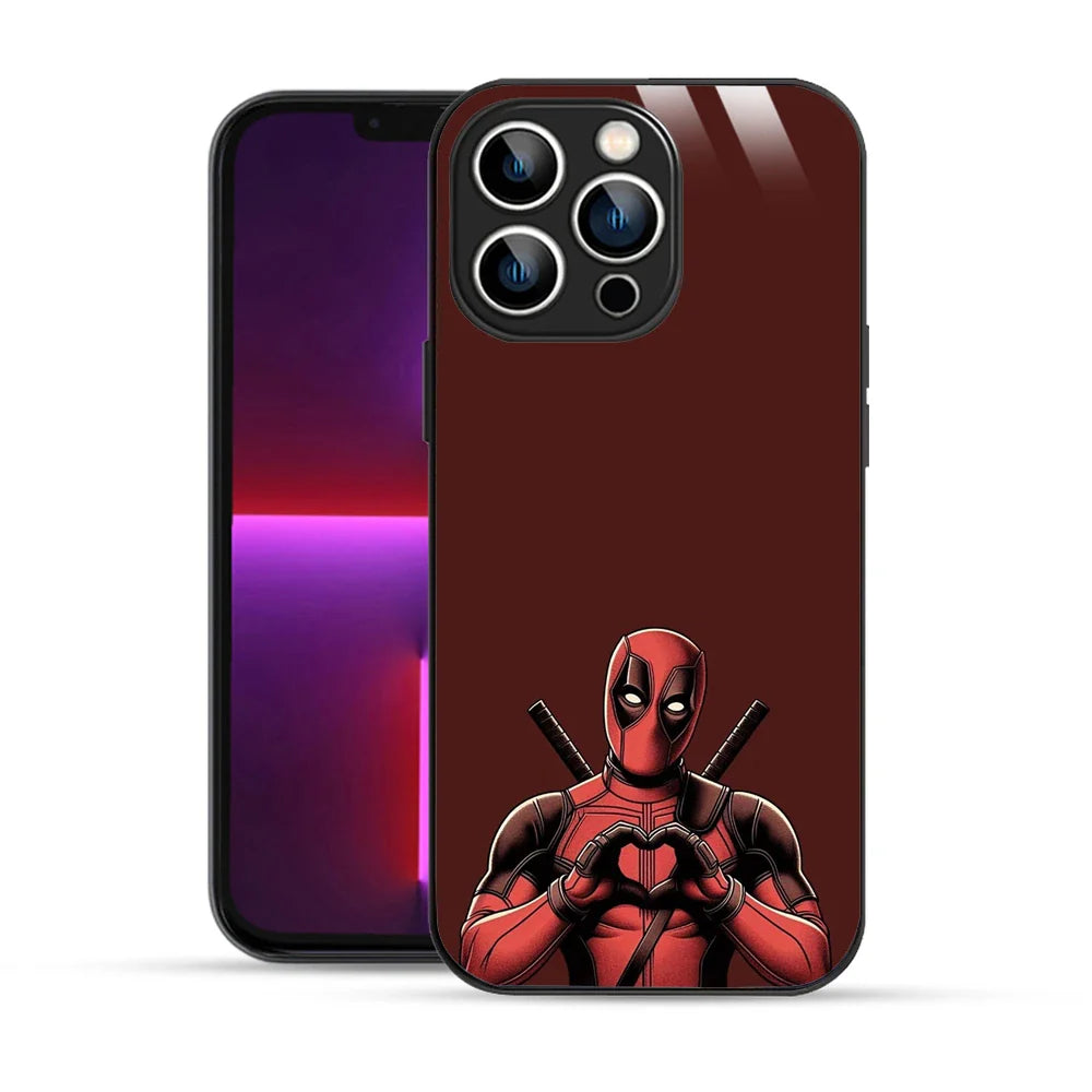 Bornstud Deadpool Love Printed Case for iPhone 13 Pro