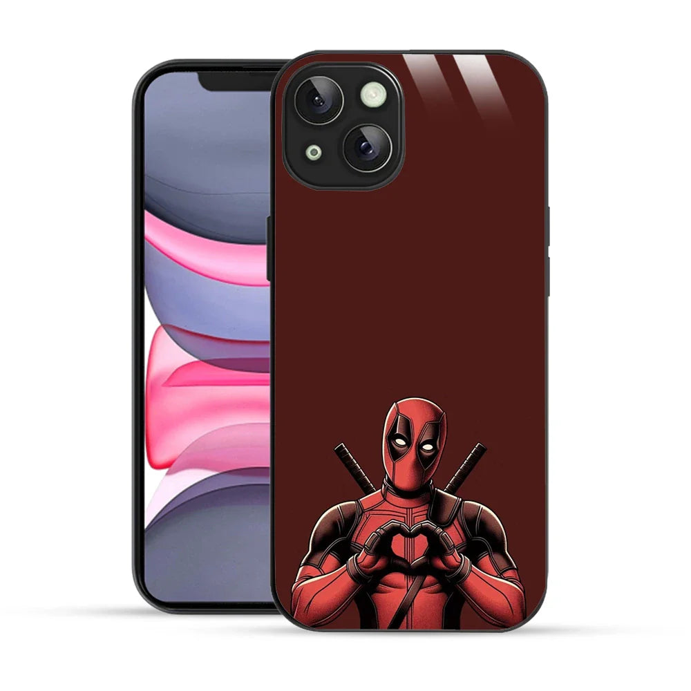 Bornstud Deadpool Love Printed Case for iPhone 14 Plus