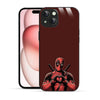 Bornstud Deadpool Love Printed Case for iPhone 15