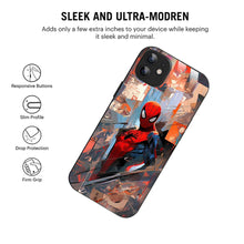 Bornstud Spider-Man Urban Art Printed Case for iPhone 11
