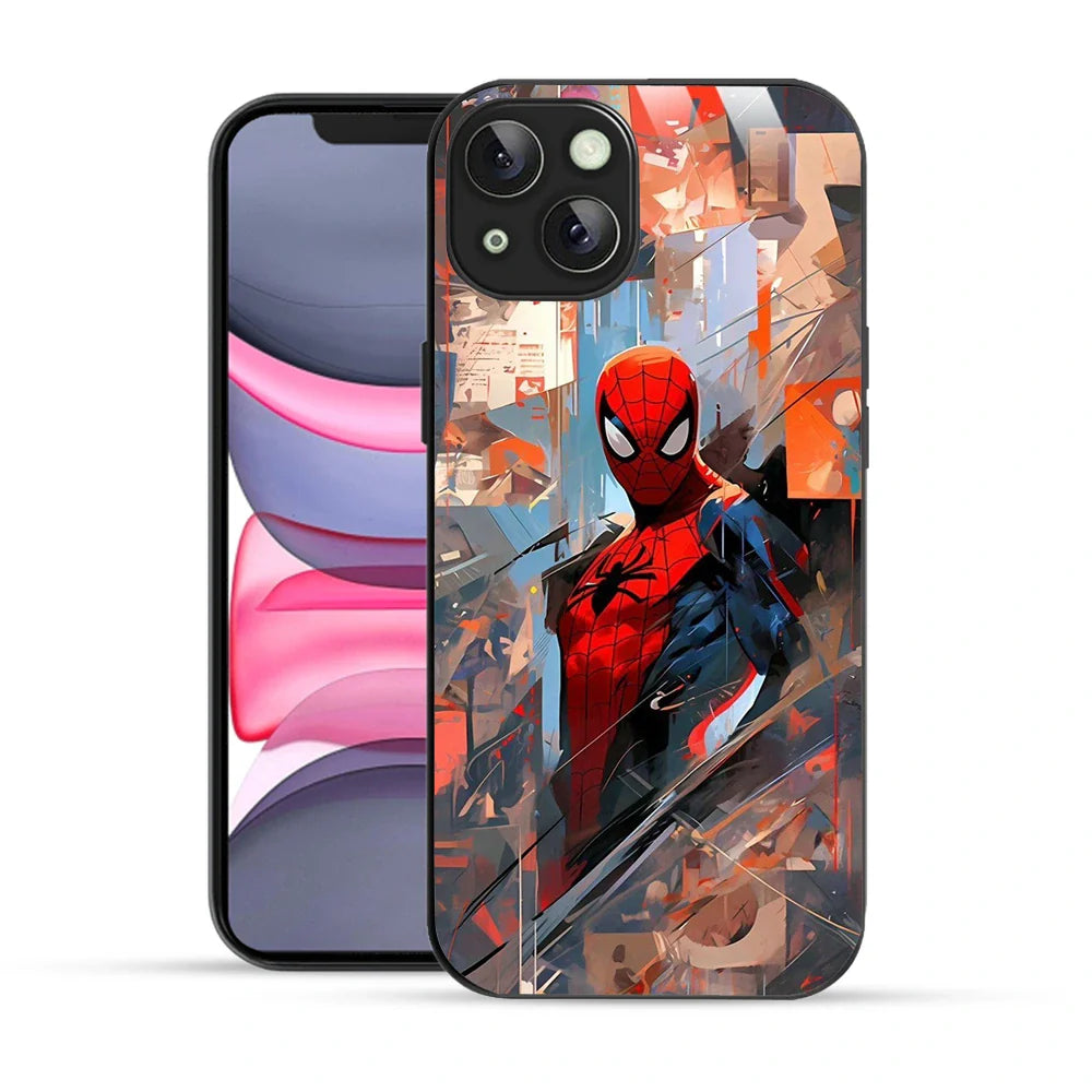 Bornstud Spider-Man Urban Art Printed Case for iPhone 14 Plus