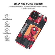 Bornstud Webbed Hero Collage Printed Case for iPhone 11