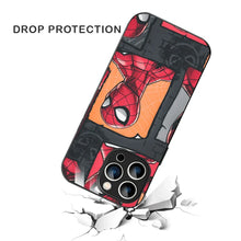 Bornstud Webbed Hero Collage Printed Case for iPhone 14 Pro