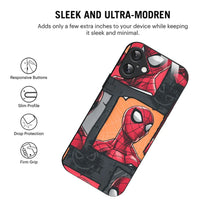 Bornstud Webbed Hero Collage Printed Case for iPhone 16
