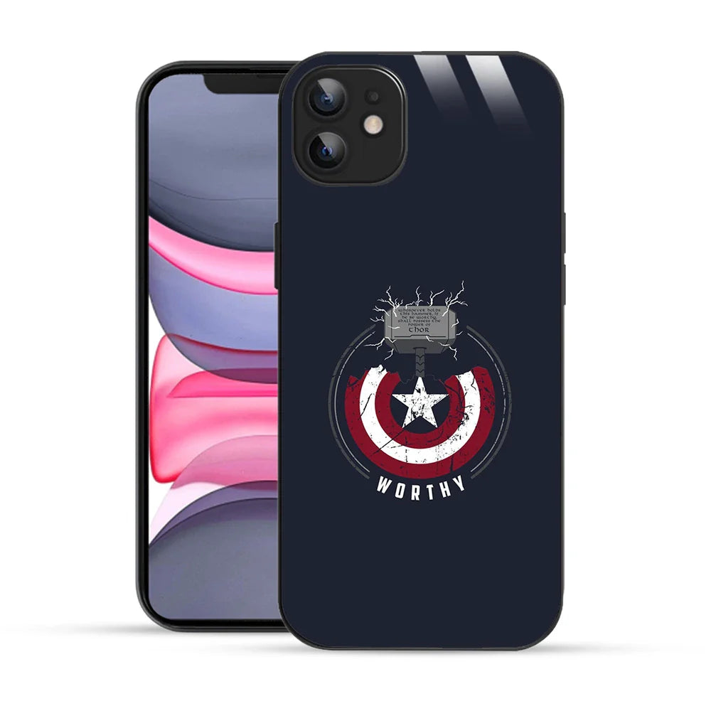 Bornstud Captain Shield Printed Case for iPhone 12