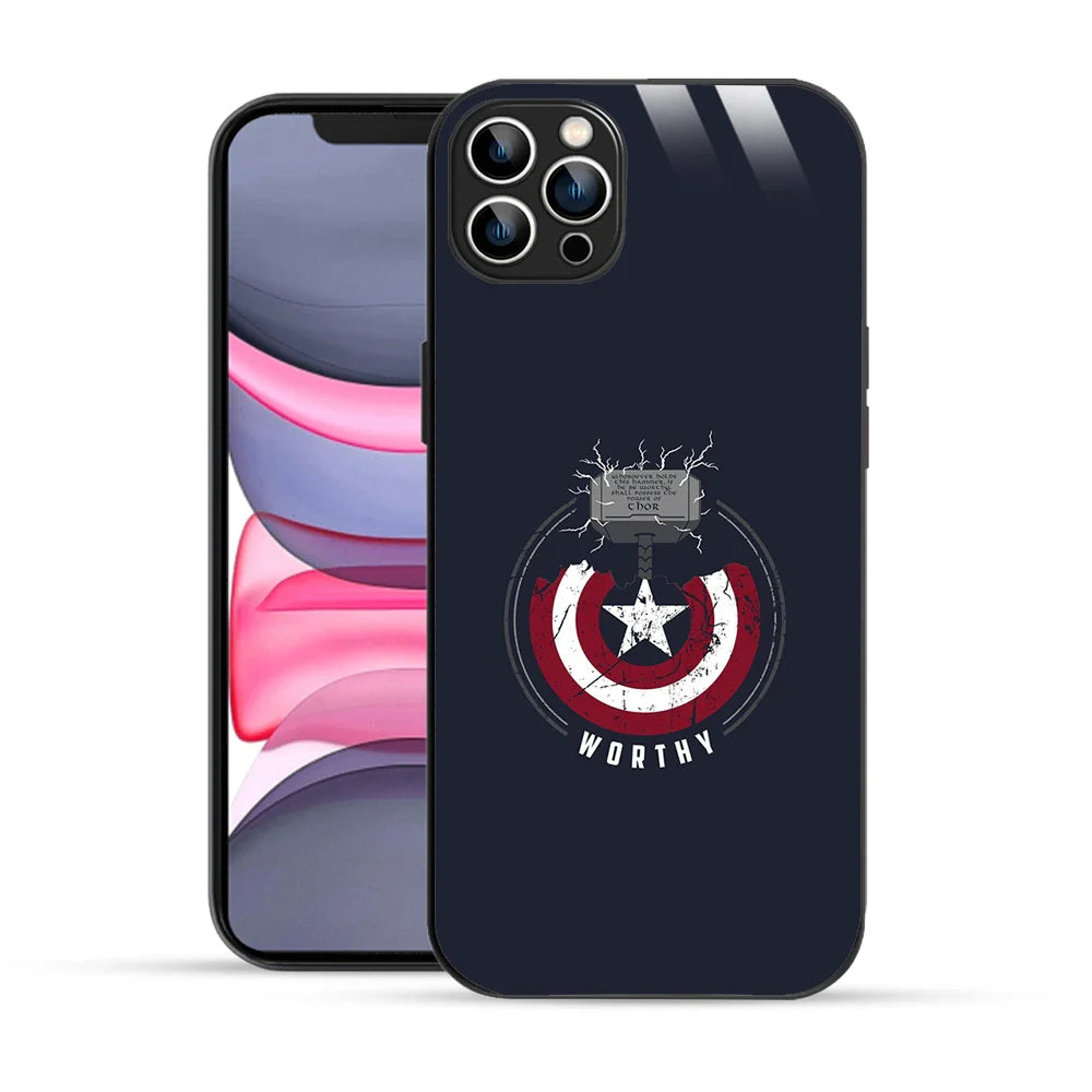 Bornstud Captain Shield Printed Case for iPhone 12 Pro