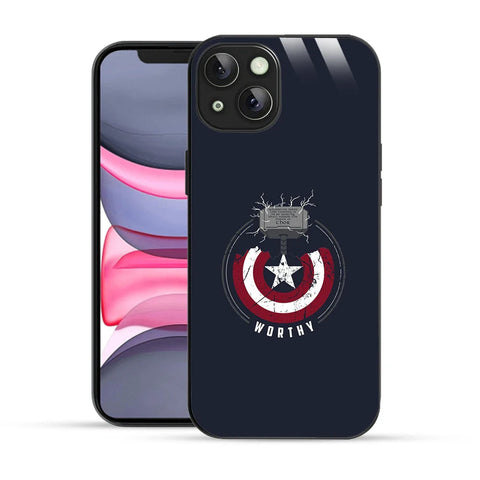 Bornstud Captain Shield Printed Case for iPhone 14 Plus