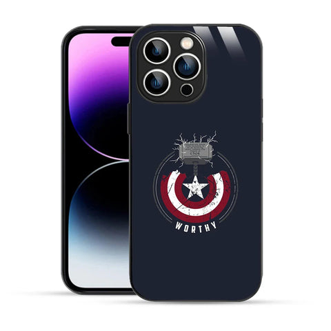 Bornstud Captain Shield Printed Case for iPhone 14 Pro