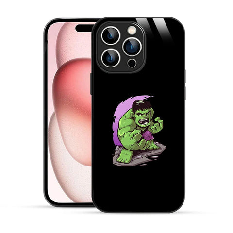 Bornstud Angry Hulk Printed Case for iPhone 15 Pro