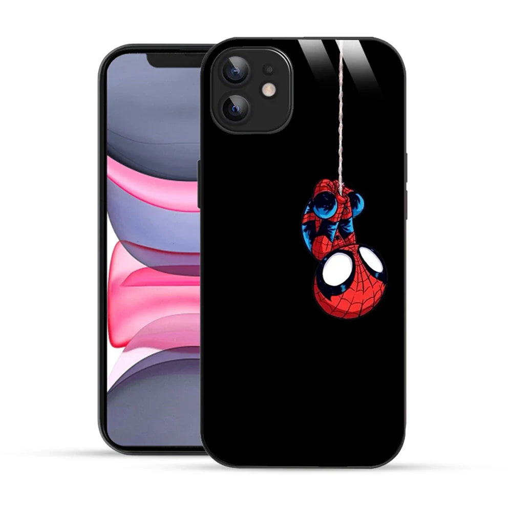 Bornstud Hanging Spider-Man Printed Case for iPhone 11