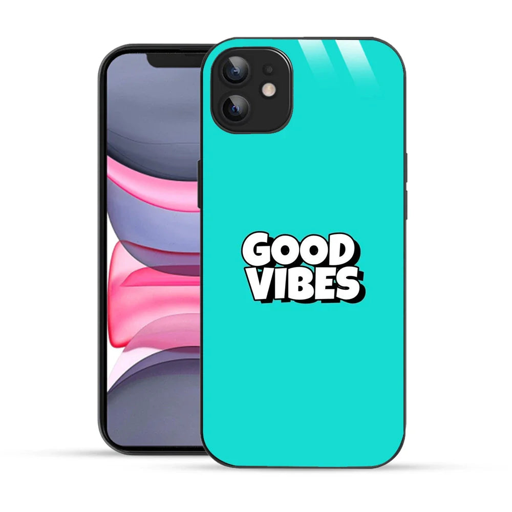 Bornstud Good Vibes Printed Case for iPhone 11