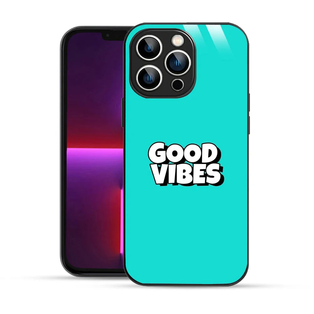 Bornstud Good Vibes Printed Case for iPhone 13 Pro