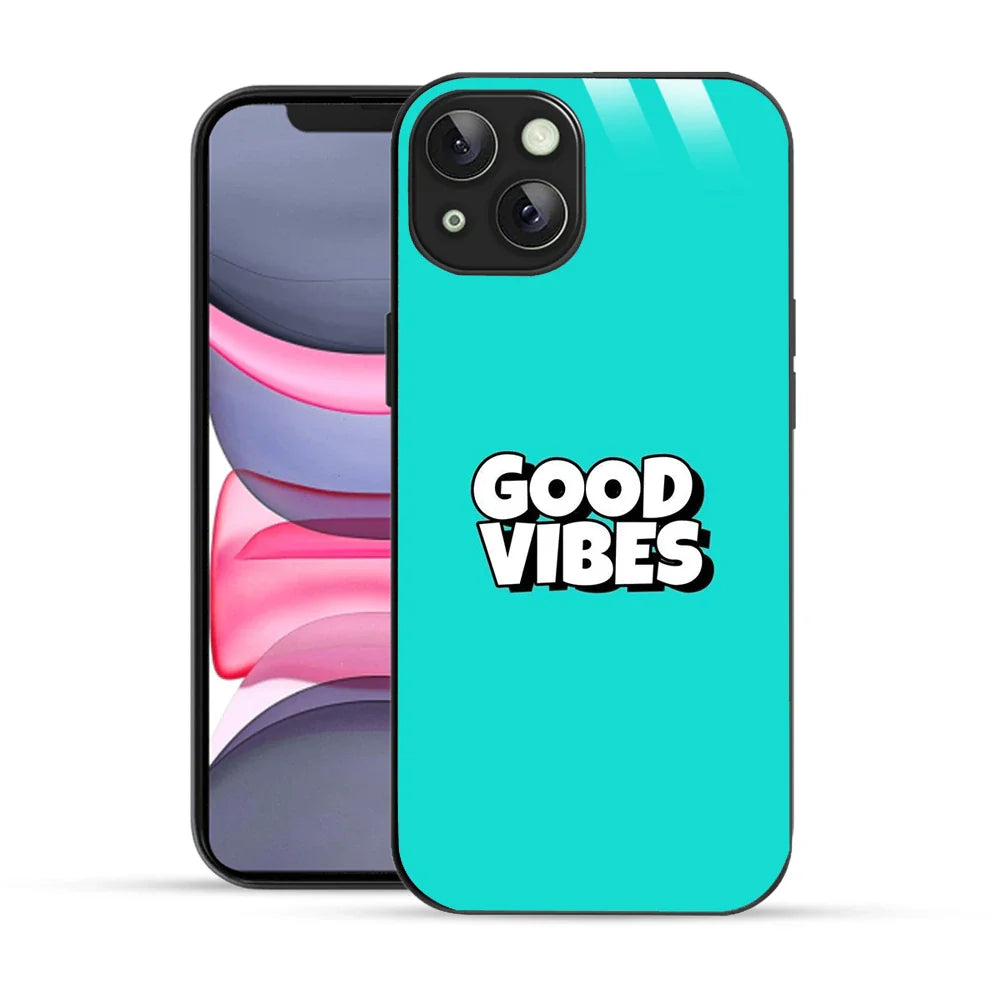 Bornstud Good Vibes Printed Case for iPhone 14 Plus