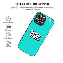 Bornstud Good Vibes Printed Case for iPhone 14 Pro Max