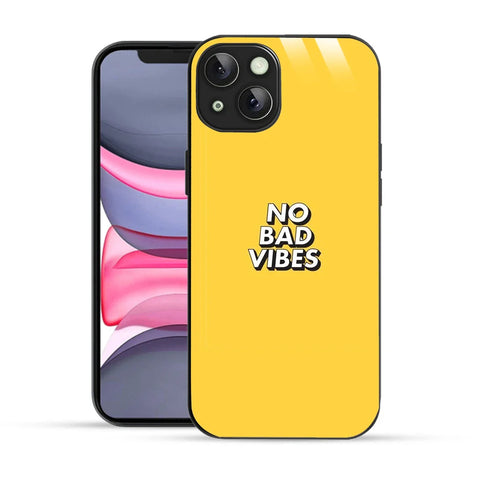 Bornstud No Bad Vibes Printed Case for iPhone 14 Plus