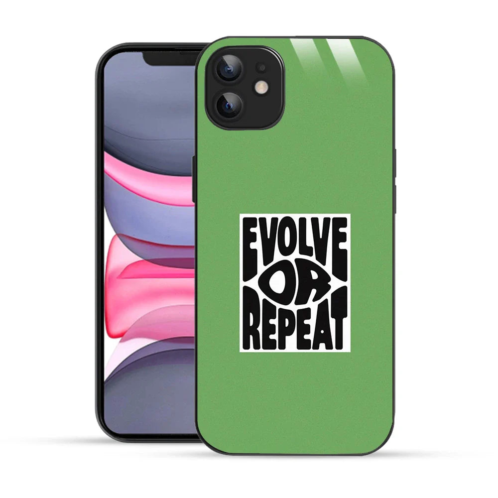 Bornstud Evolve or Repeat Printed Case for iPhone 11
