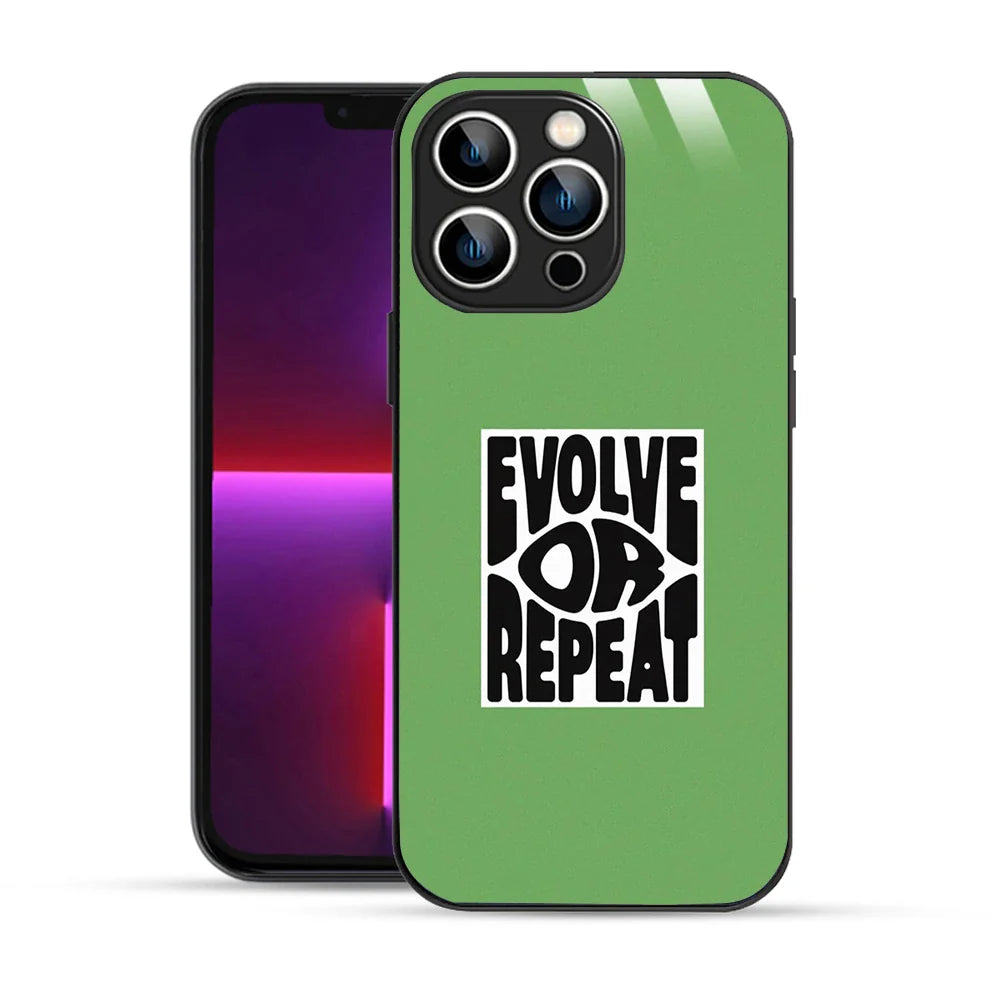 Bornstud Evolve or Repeat Printed Case for iPhone 13 Pro