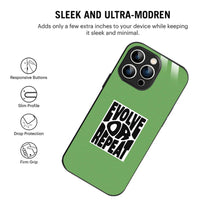 Bornstud Evolve or Repeat Printed Case for iPhone 14 Pro