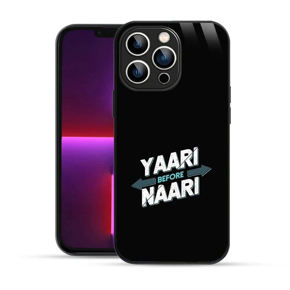 Bornstud Yaari Before Naari Printed Case for iPhone 13 Pro