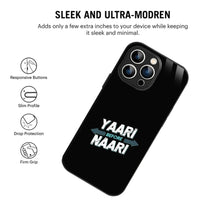 Bornstud Yaari Before Naari Printed Case for iPhone 14 Pro