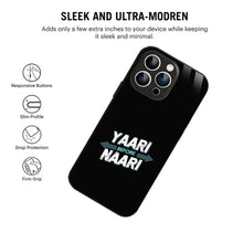 Bornstud Yaari Before Naari Printed Case for iPhone 15 Pro Max