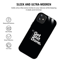 Bornstud Get It Done Quote Printed Case for iPhone 12