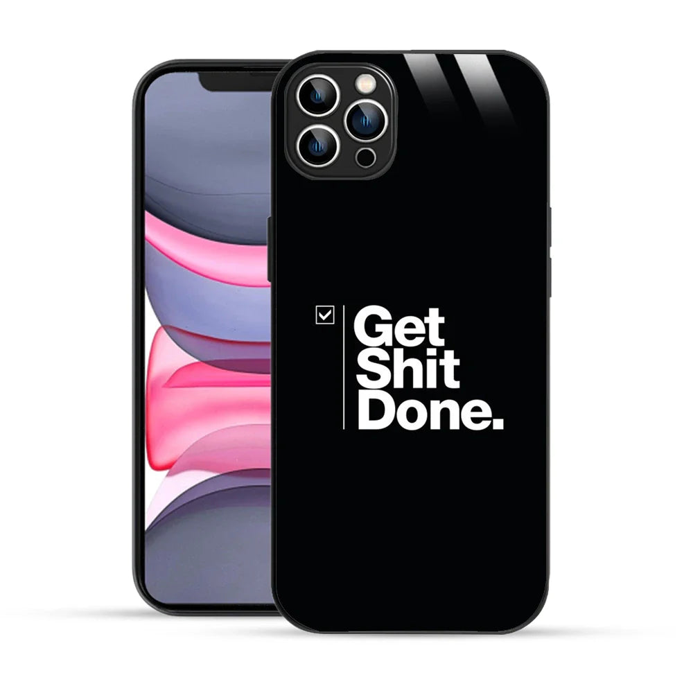 Bornstud Get It Done Quote Printed Case for iPhone 11 Pro