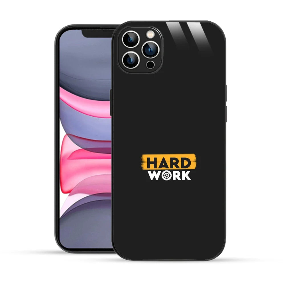 Bornstud Hard Work Quote Printed Case for iPhone 11 Pro