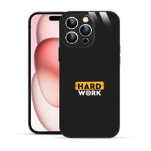 Bornstud Hard Work Quote Printed Case for iPhone 15 Pro Max