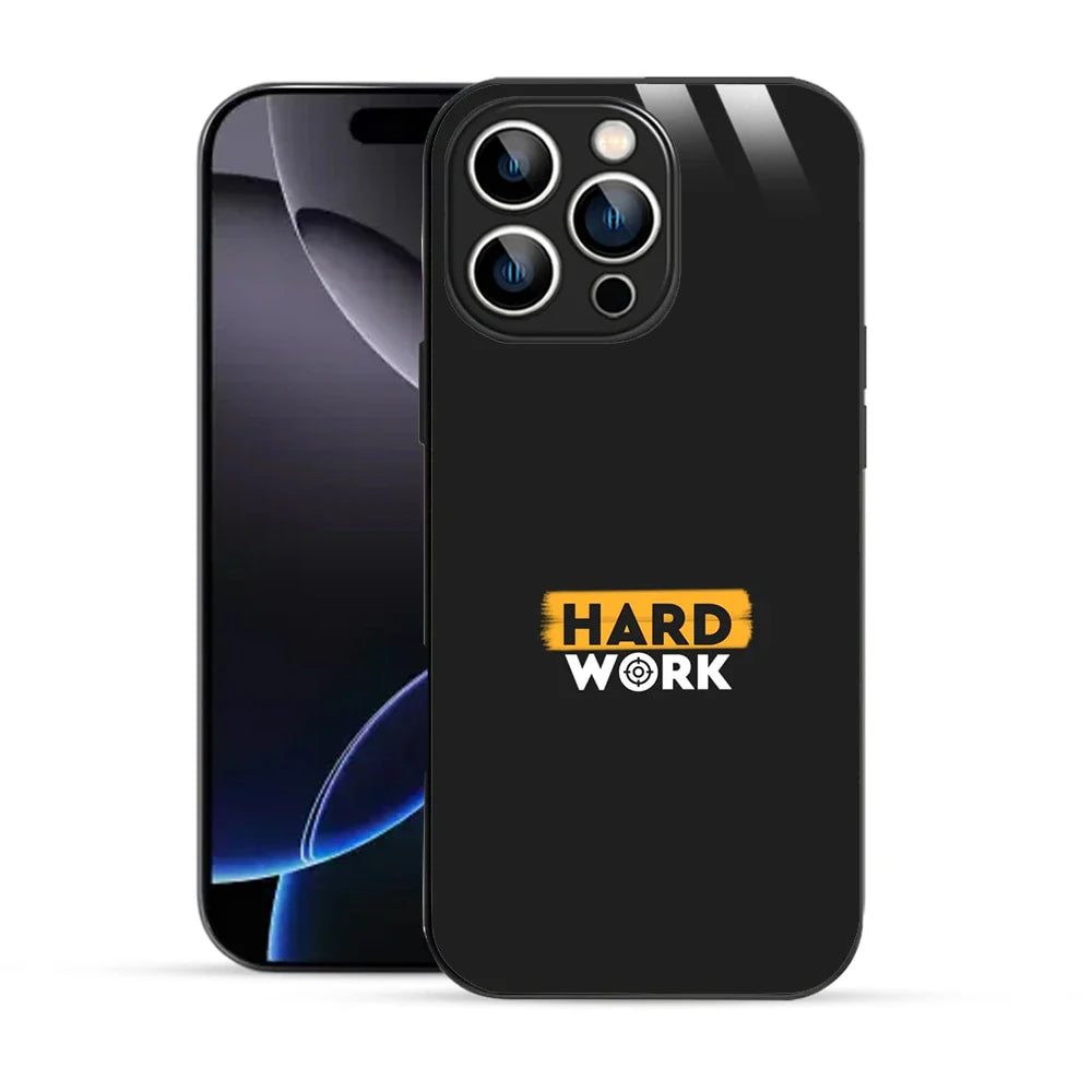 Bornstud Hard Work Quote Printed Case