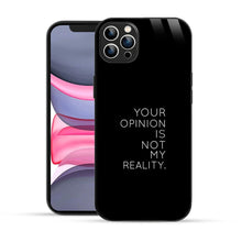 Bornstud Bold Reality Quote Printed Case