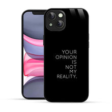Bornstud Bold Reality Quote Printed Case